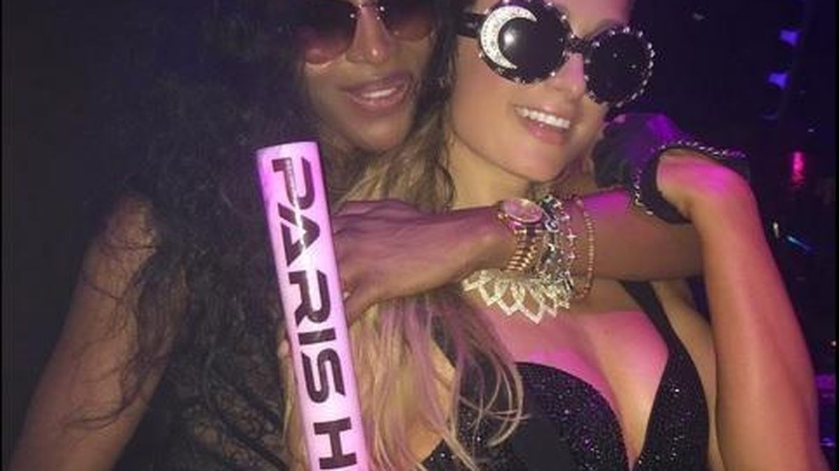 Paris Hilton y Naomi Campbell toman la noche de Ibiza