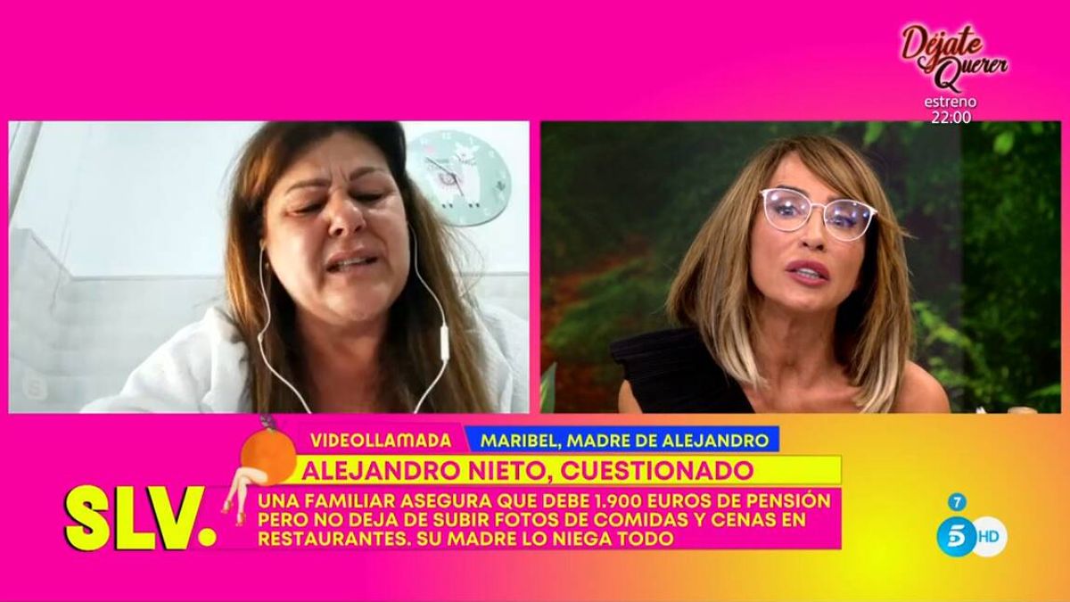 'Sálvame' destroza a la madre de Alejandro Nieto con una información de su hijo
