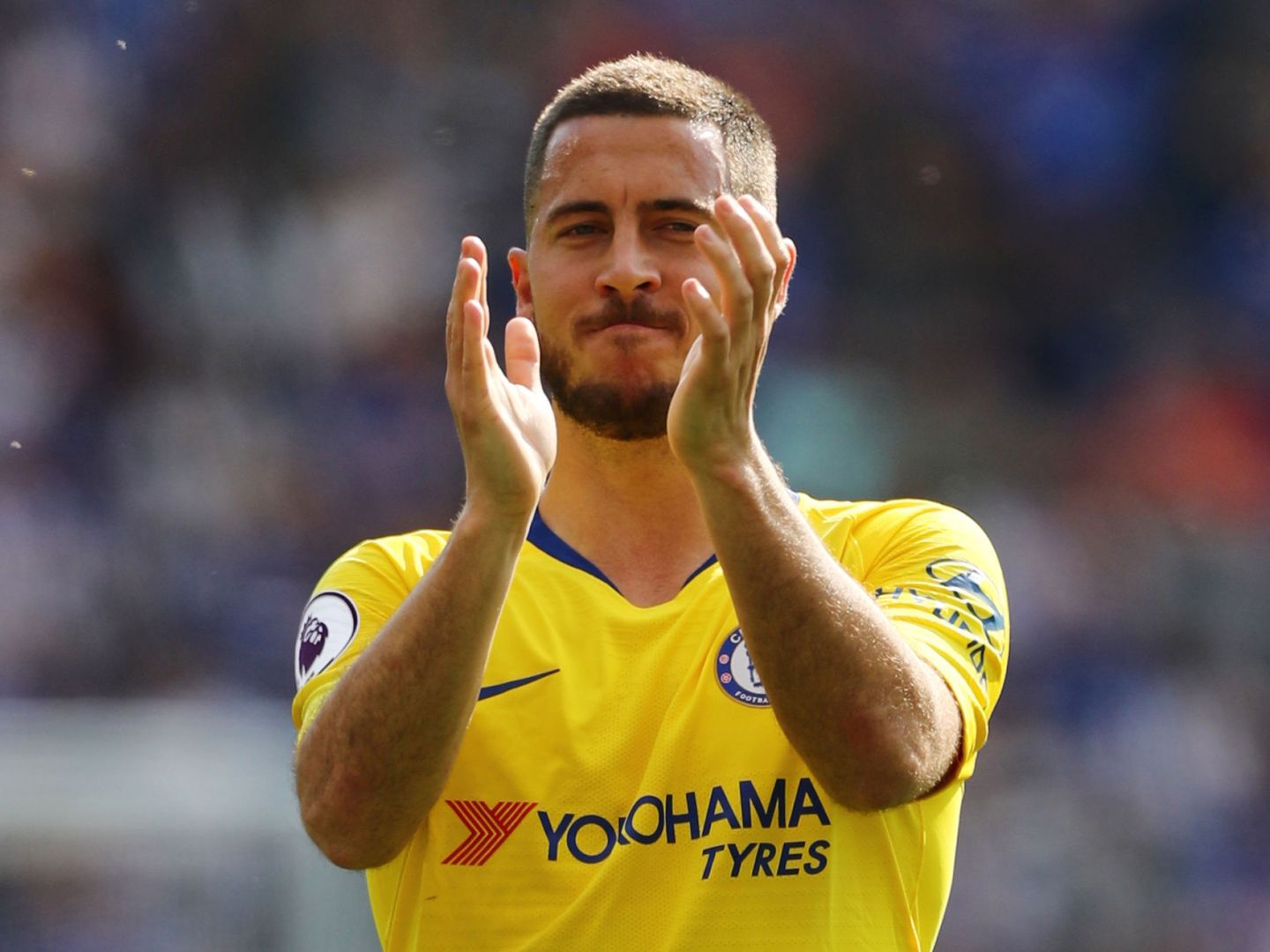 La final de la Europa League será el último partido de Hazard con el Chelsea. (Reuters)