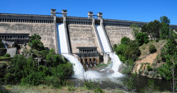 Foto: La presa de Riosequillo, que será protagonista del simulacro.