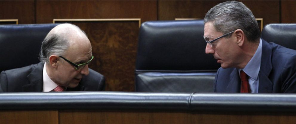 Foto: La descoordinación entre Gallardón y Montoro cuesta casi un millón al día en tasas judiciales