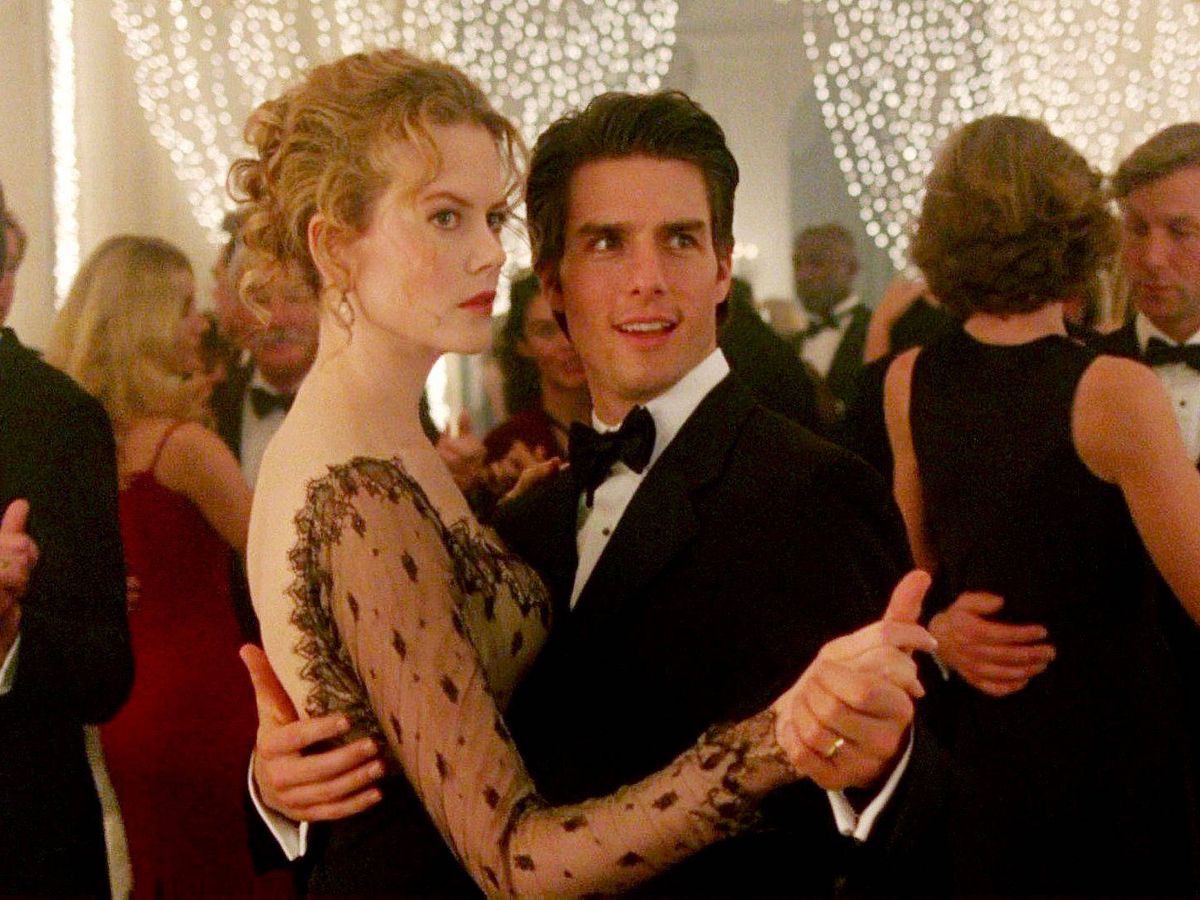 Foto: Tom Cruise y Nicole Kidman en un fotograma de 'Eyes wide shut'.