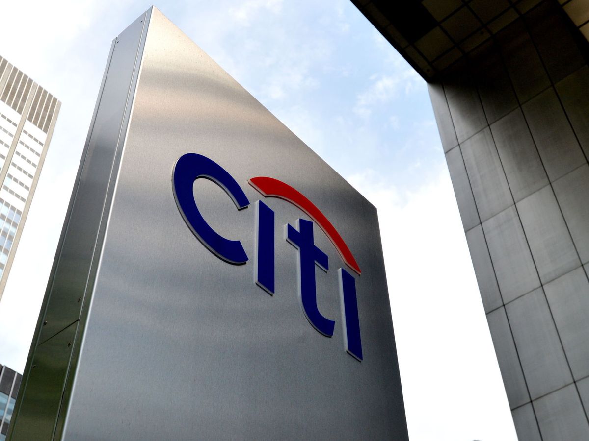 Foto: Logo de Citigroup en sus oficinas de Nueva York. (EFE/Justin Lane)