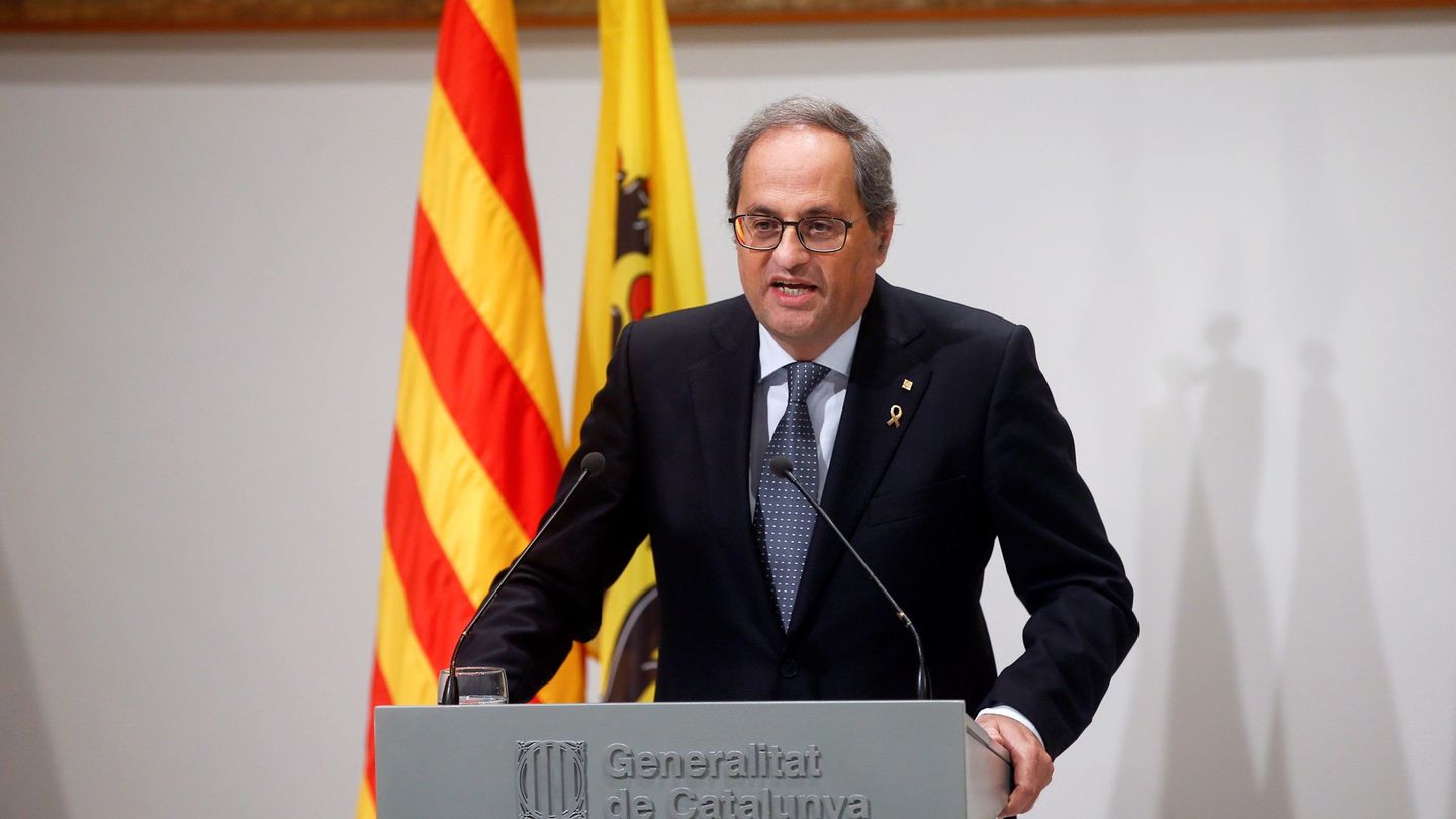 El presidente de la Generalitat, Quim Torra. (EFE)