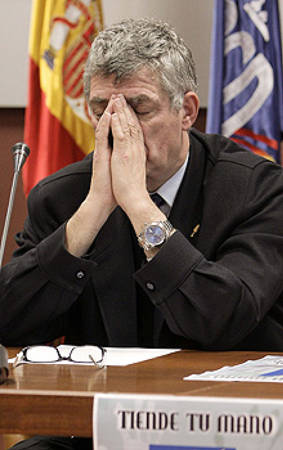 Foto: Villar renunció a la subvención del CSD un minuto antes de que le anunciaran su recorte