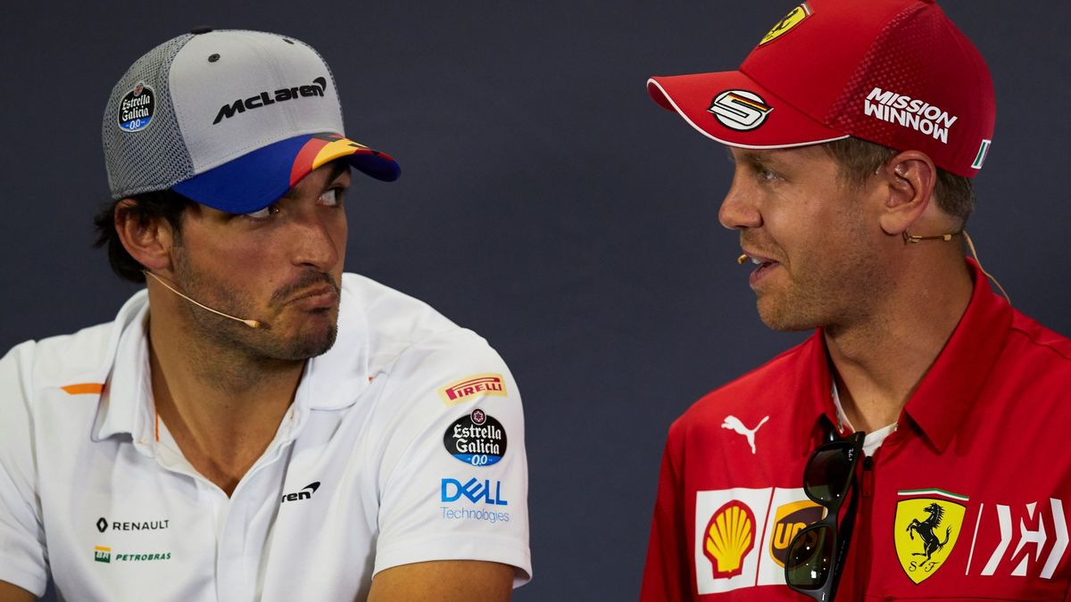 La soga en torno al cuello de Sebastian Vettel que sirve de lección para Carlos Sainz