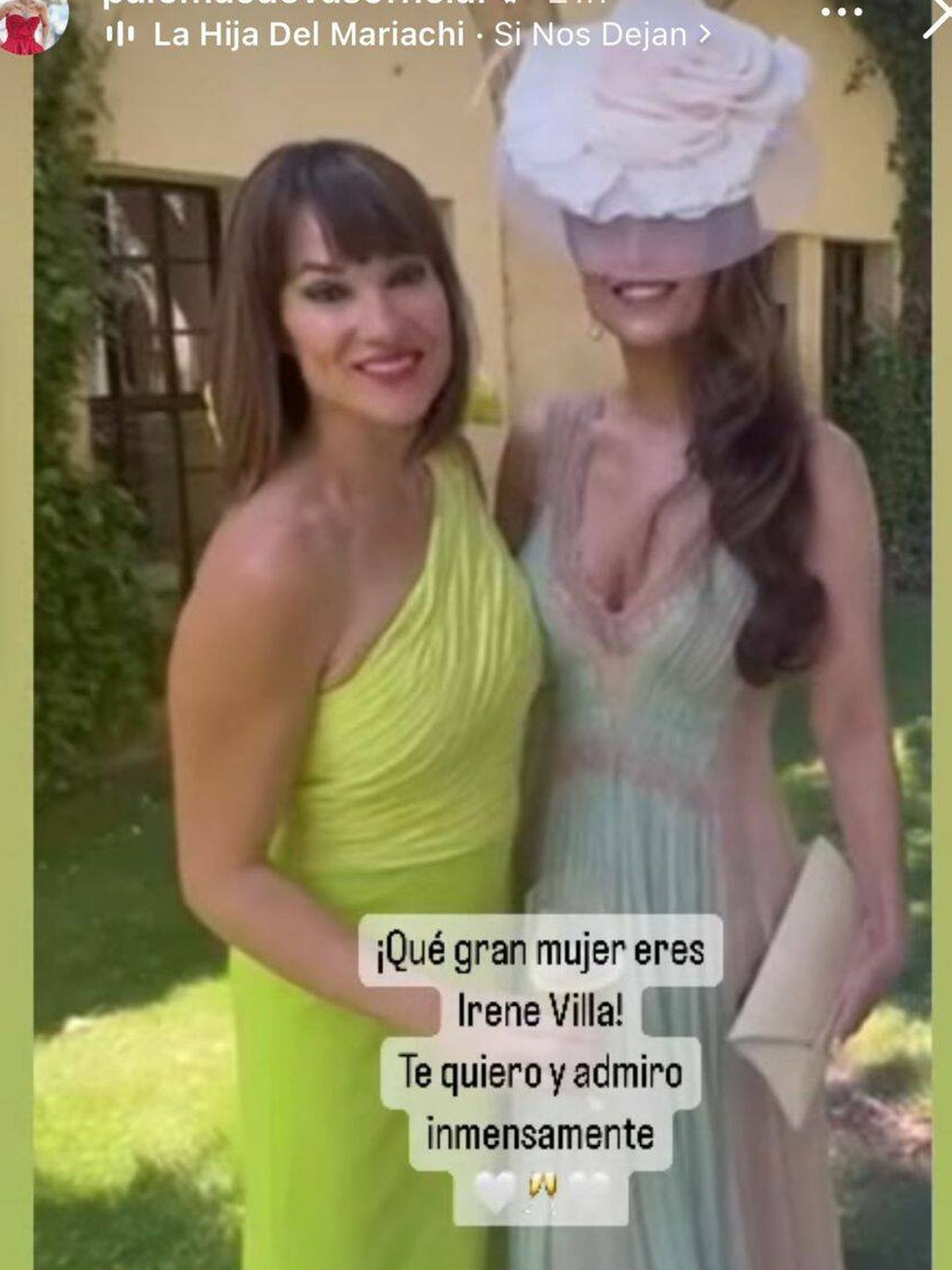 Paloma Cuevas e Irene Villa. (Instagram/@palomacuevasofficial)