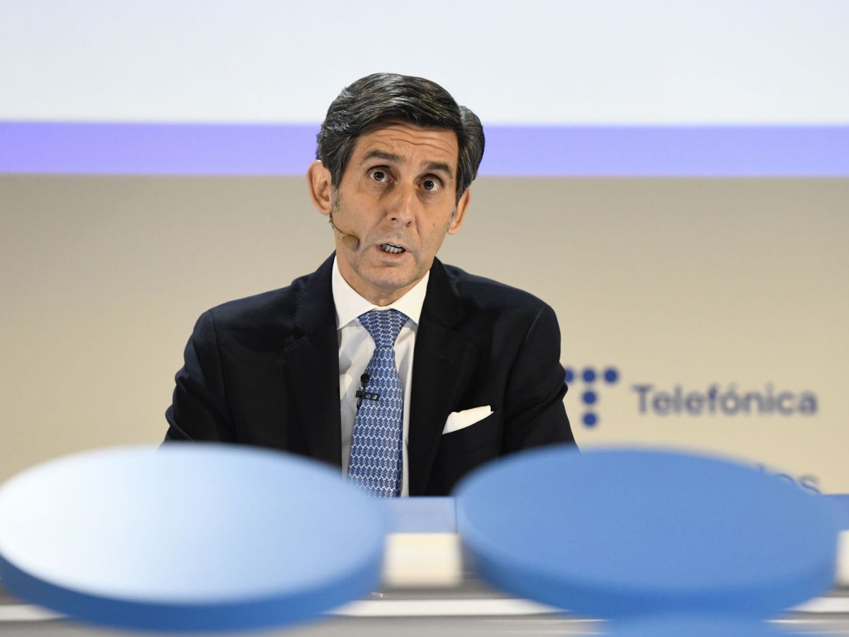 Foto: El presidente de Telefónica, José María Álvarez-Pallete. (EFE/Víctor Lerena)