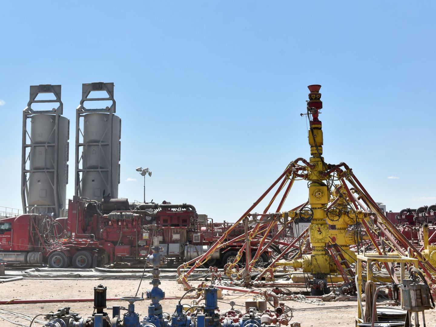 Instalación de 'fracking' en Wink, Texas. (Reuters)