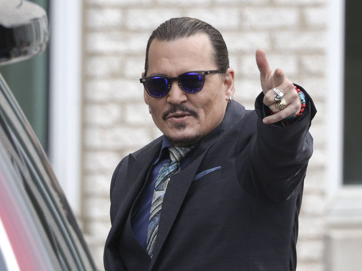 Foto: Johnny Depp, durante el juicio. (Getty/Kevin Dietsch)