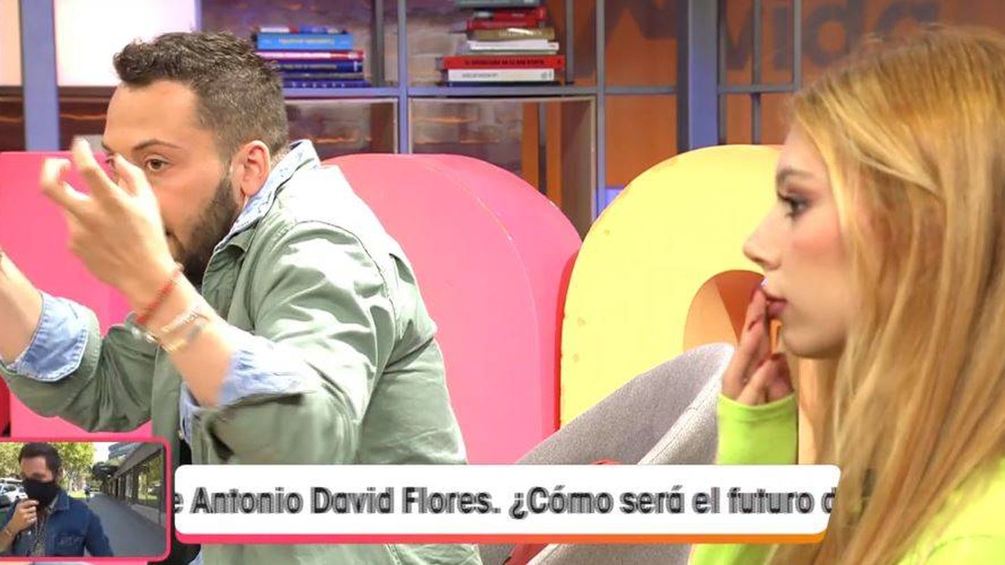 José Antonio Avilés y Alejandra Rubio, en 'Viva la vida'. (Mediaset España)