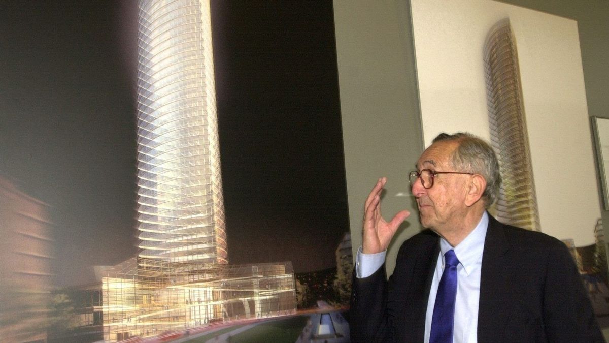 Muere César Pelli, el arquitecto que diseñó las Torres Petronas y la Torre de Cristal