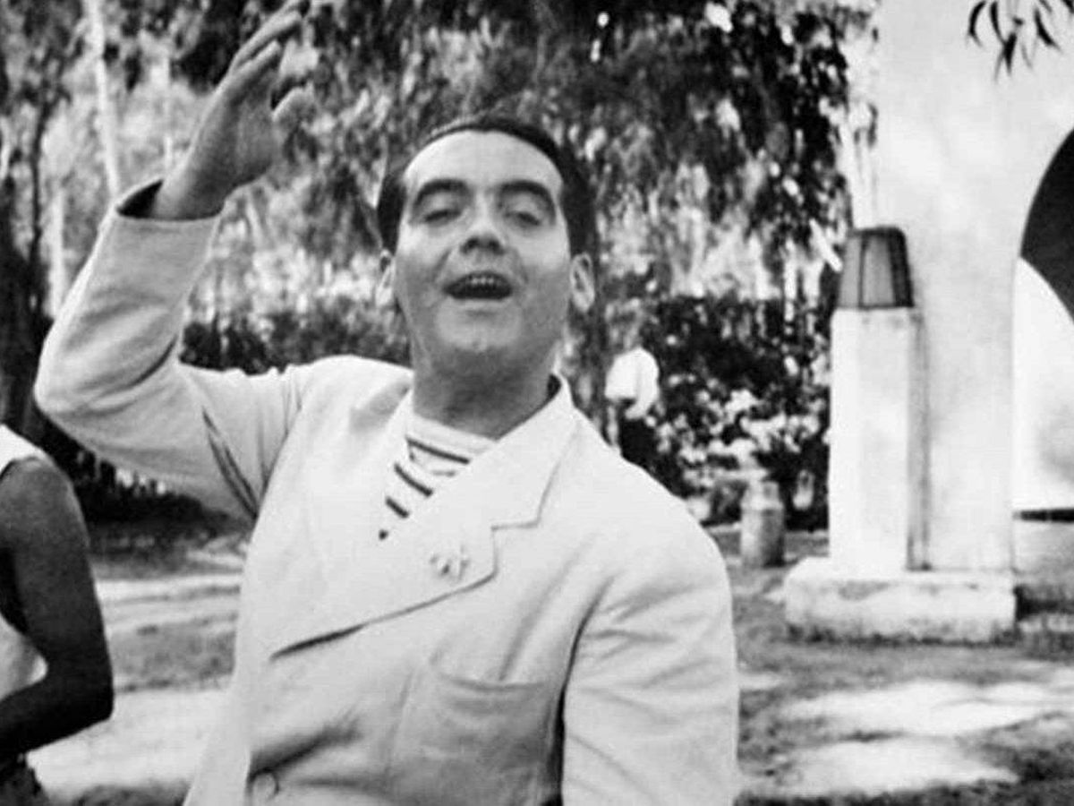 Foto: El poeta y dramaturgo Federico García Lorca en Granada.