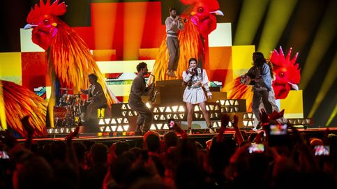 La surrealista reacción de los invitados a Eurovisión al ver la actuación de Ladaniva, los representantes de Armenia