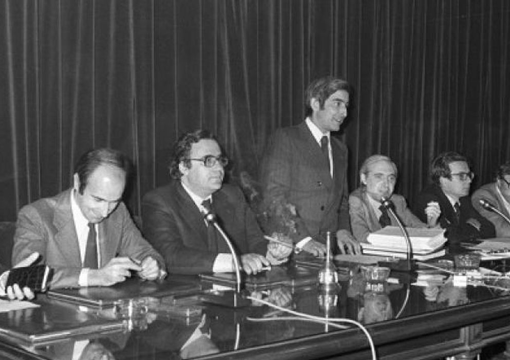 Foto: Ponentes de la Constitución de 1978. (EFE)