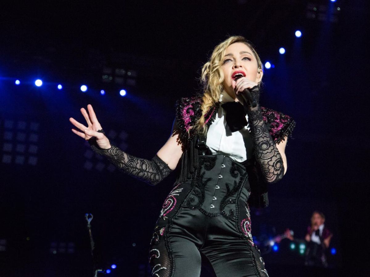 Foto: Madonna durante un concierto. (Gtres)