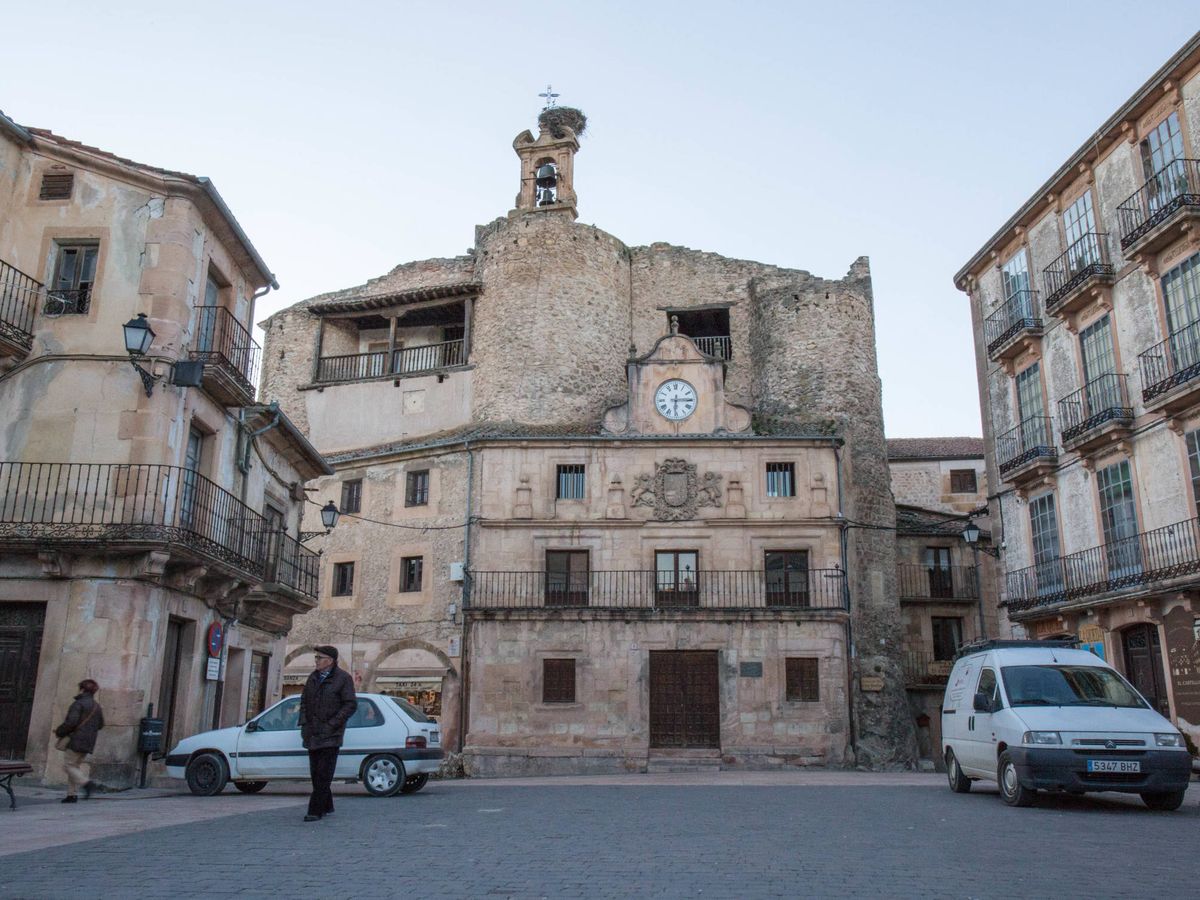 Foto: El centro de Sepúlveda (Segovia), uno de los pueblos afectados. (D.B.)