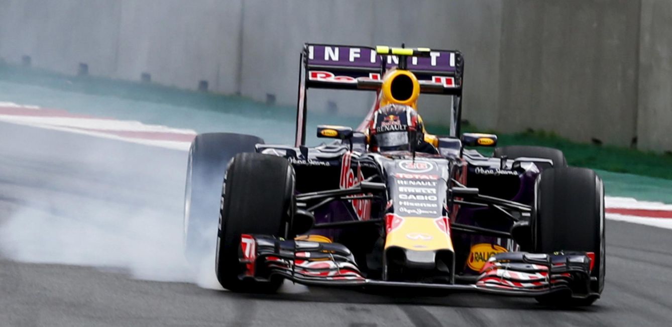Daniil Kvyat con el Red Bull (Reuters)