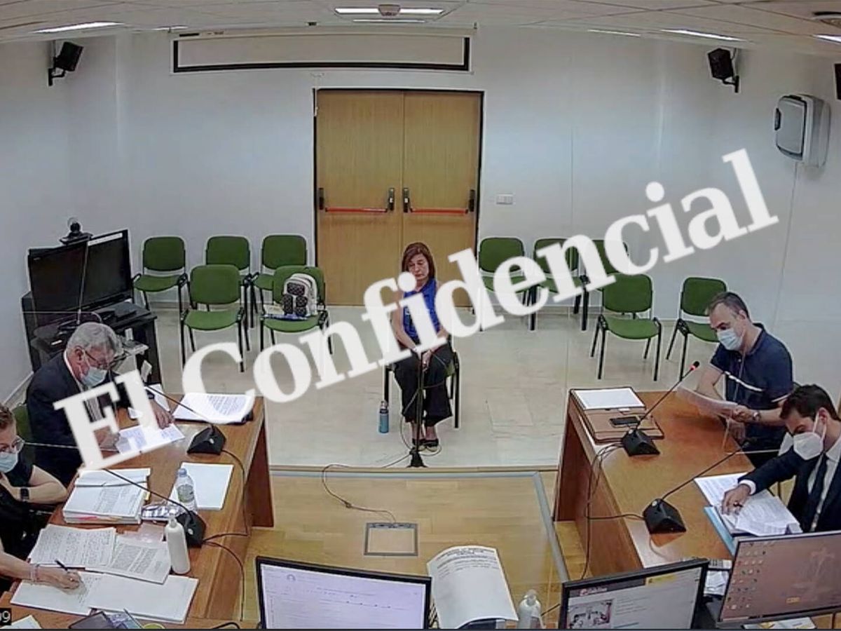 Foto: Momento de la declaración de María Isabel Deu ante la jueza de Ceuta. (EC)