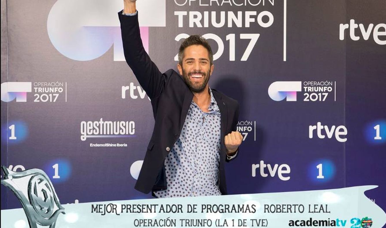 Roberto Leal, Premios Iris. (Twitter)