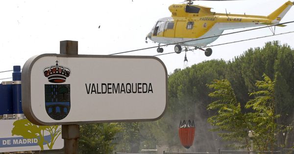 Foto: INCENDIO FORESTAL EN VALDEMAQUEDA
