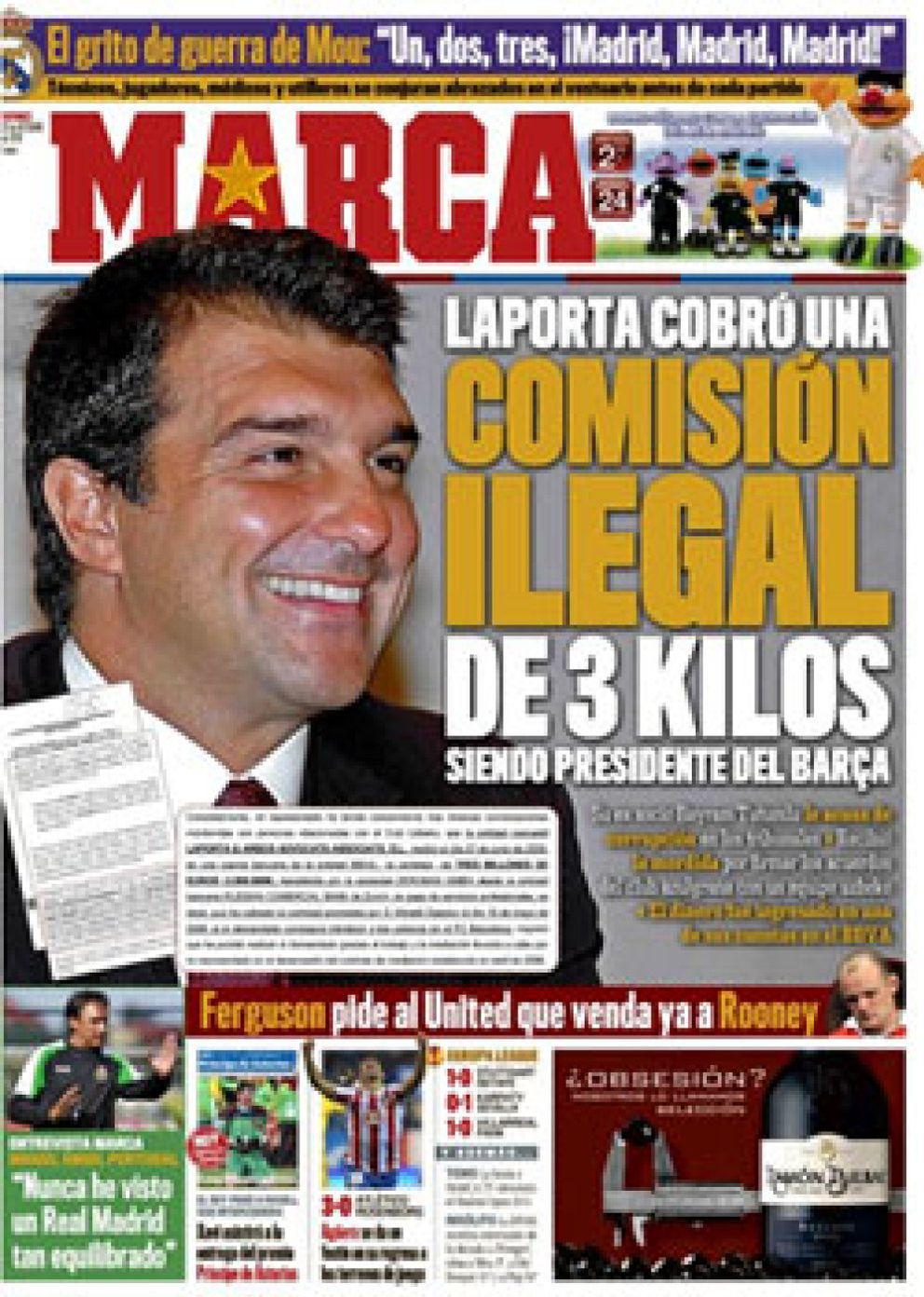 Foto: Laporta demanda a Rosell, a su auditoría y al diario Marca