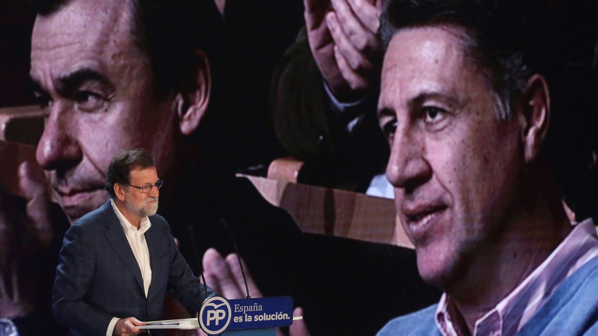 Rajoy reivindica el 155 y dice que Albiol es "el voto más útil" para el constitucionalismo