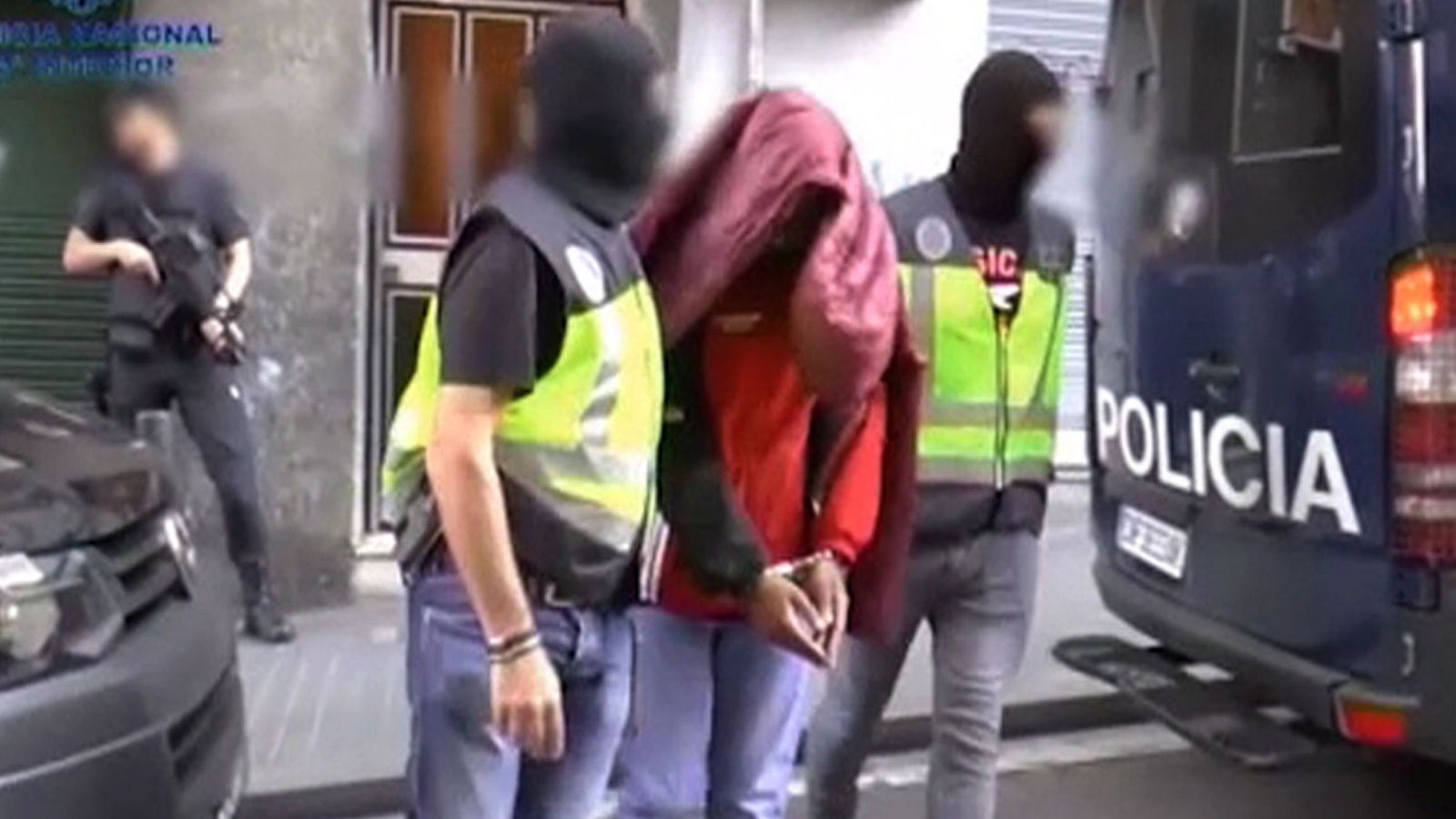 Foto: Imagen de archivo de una operación contra el yihadismo en España. (EFE)