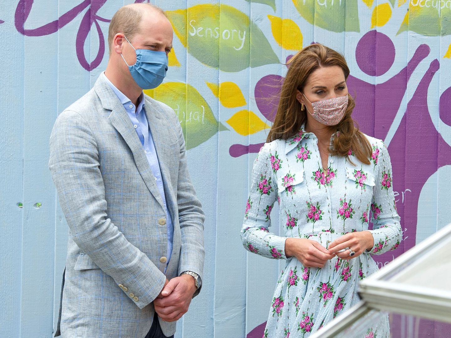 Kate Middleton, en su último compromiso público junto al príncipe Guillermo. (Reuters)