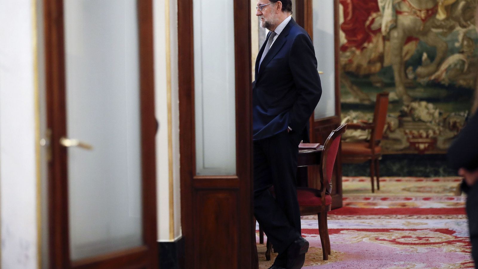 Foto: Mariano Rajoy en el Congreso de los Diputados. (EFE)