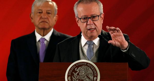 Foto: Carlos Urzúa, ministro de Hacienda de México. (Reuters)