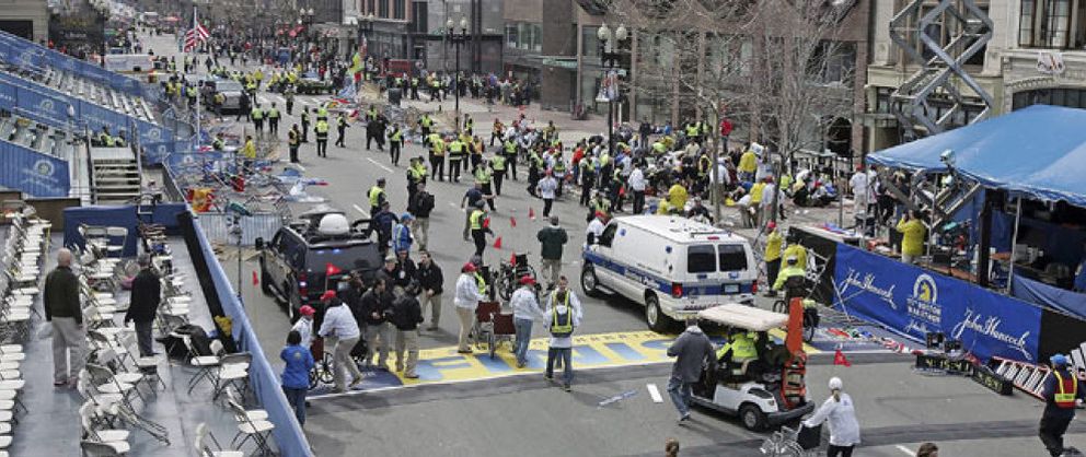 Foto: Pánico en la Costa Este: tres muertos y 176 heridos en dos explosiones en Boston