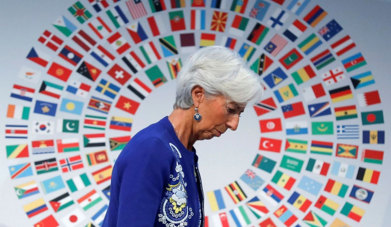 La directora gerente del Fondo Monetario Internacional (FMI), Christine Lagarde. (EFE)