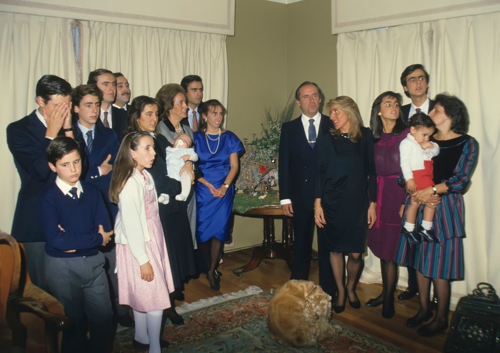 Foto: La familia del empresario José María Ruiz Mateos en la década de los 80, en una imagen de archivo (Gtres)