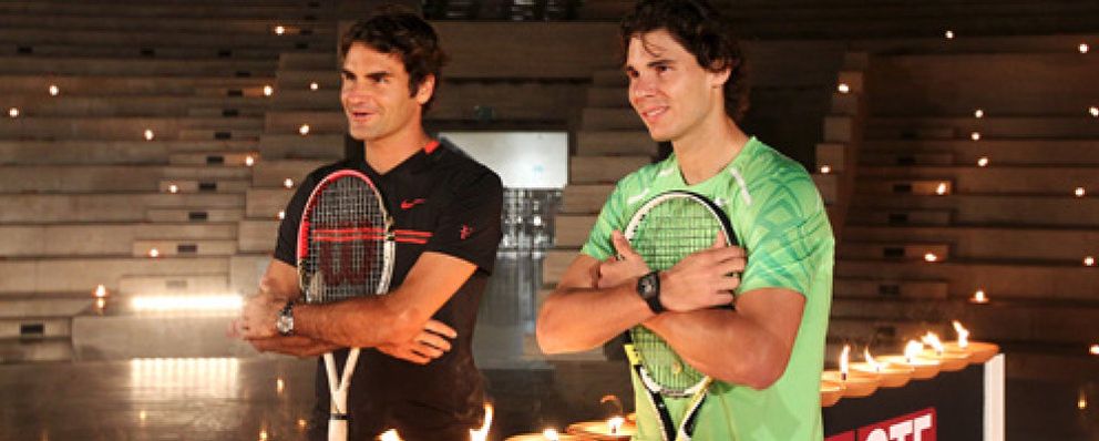 Foto: Nadal pide disculpas públicas a Federer aunque el suizo admite no sentirse dolido