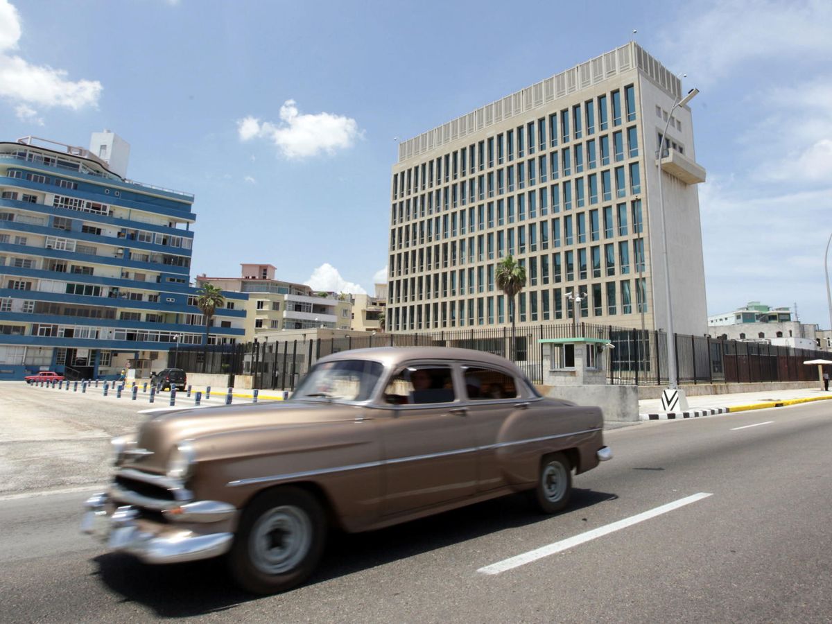 Foto: Embajada de EEUU en La Habana. (EFE)
