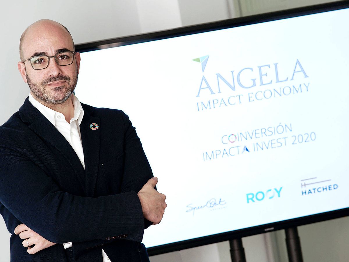 Foto: Raúl Mir, cofundador de Ángela Impact Economy
