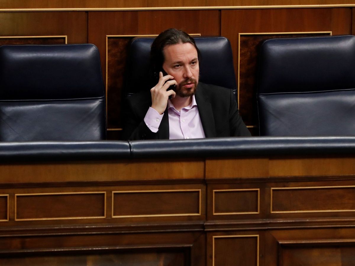 Foto: El vicepresidente segundo del Gobierno, Pablo Iglesias. (EFE)