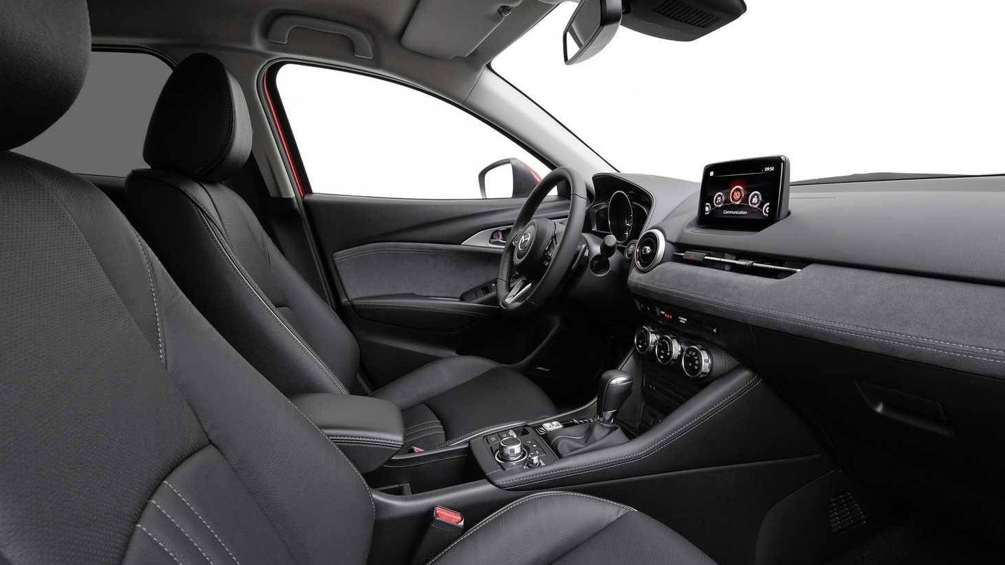 Interior muy cuidado en el nuevo Mazda CX3