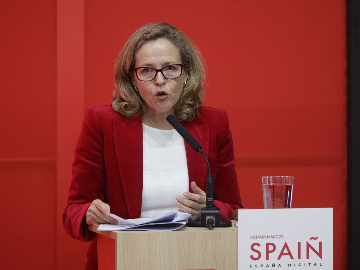 Foto: La vicepresidenta primera y ministra de Asuntos Económicos y Transformación Digital, Nadia Calviño. (EFE/Quique García)