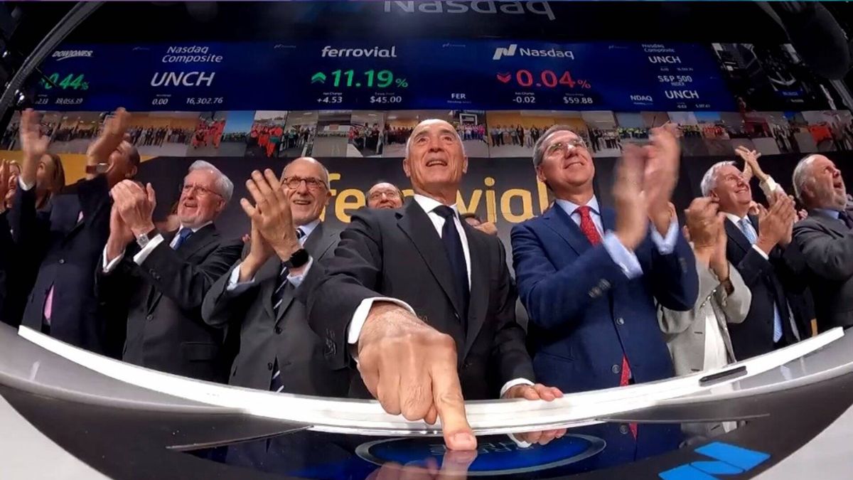 Ferrovial toca la campana en Wall Street: la primera firma española en debutar en bolsa en EEUU