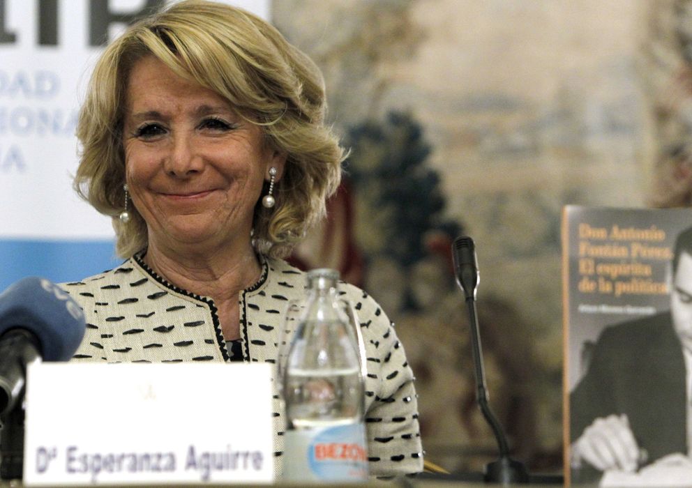 Foto: La presidenta del PP de Madrid, Esperanza Aguirre. (efe)
