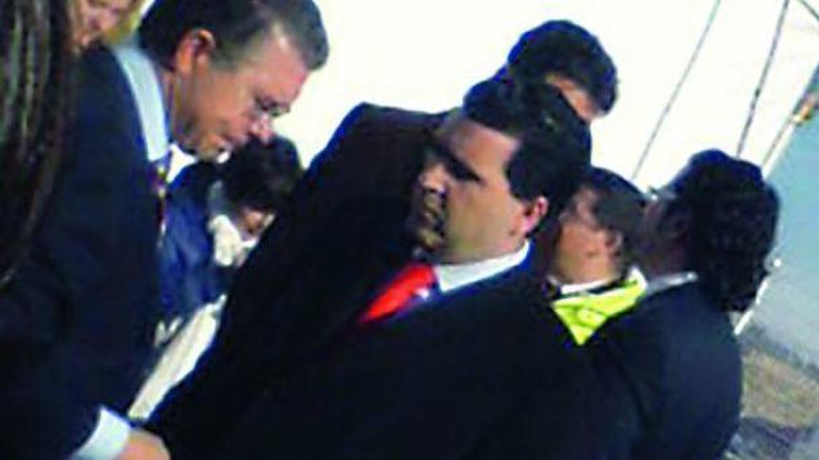 Foto: Francisco Granados junto a David Marjaliza (d) en una imagen de archivo. (EFE)