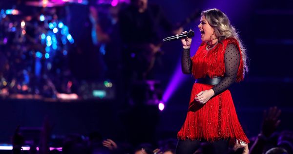 Foto: Kelly Clarkson en el iHeartRadio Music Festival en Las Vegas. (REUTERS)