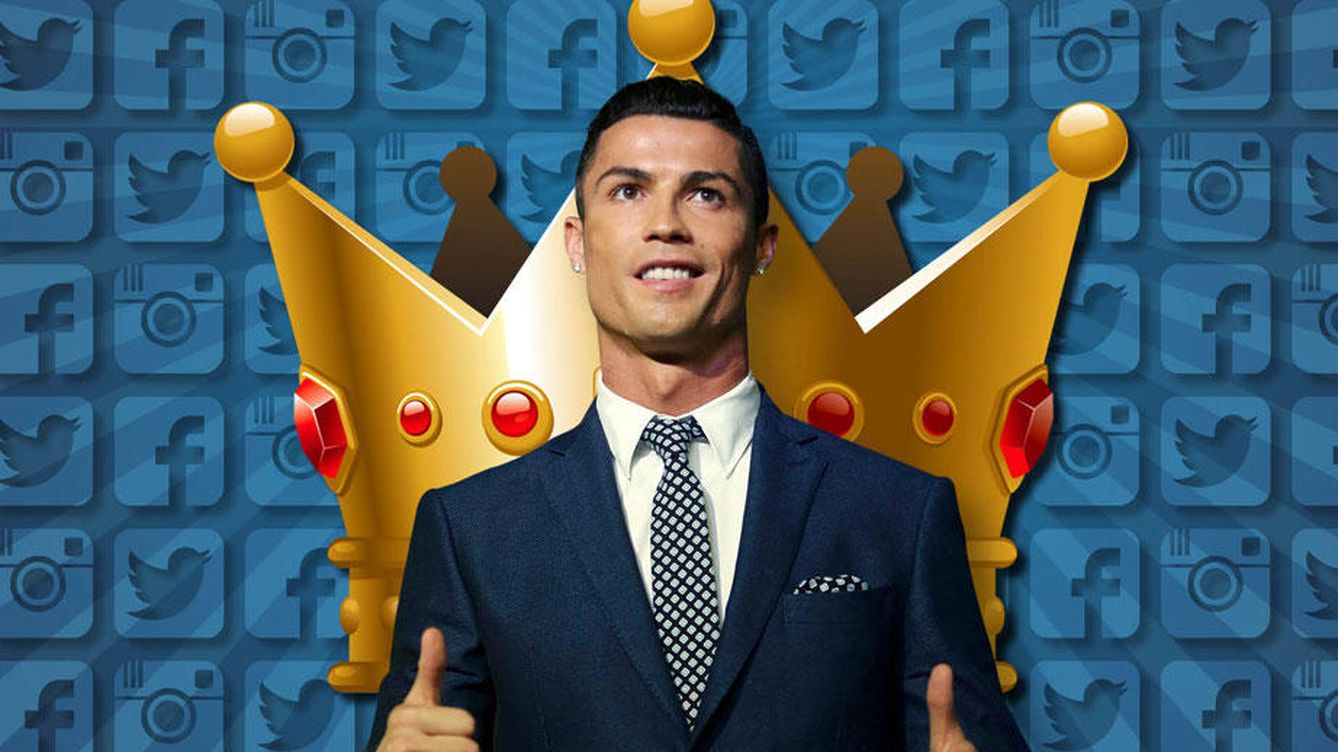 Foto: Cristiano Ronaldo en un montaje de 'Vanitatis'
