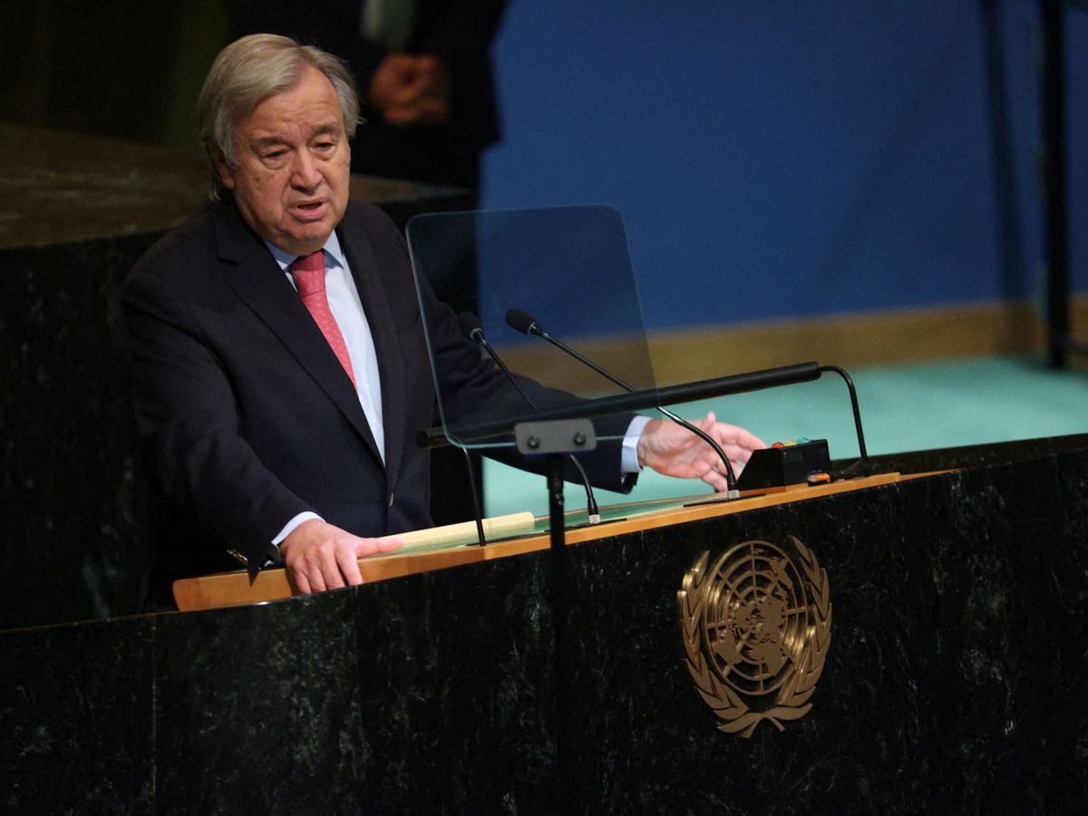 Foto: El secretario general de la ONU, António Guterres. (Reuters/Amr Alfiky)