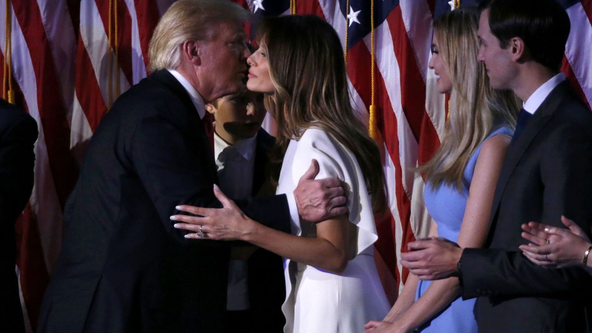 Melania Trump, una primera dama con un impresionante anillo de compromiso