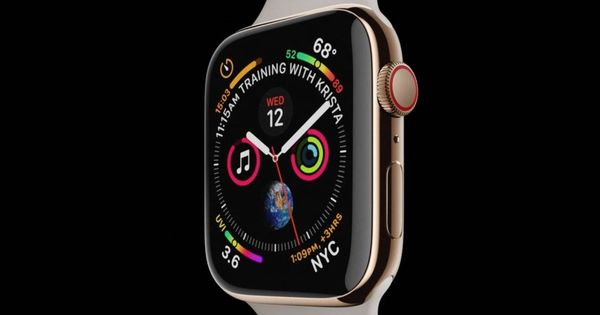 Foto:  El nuevo Apple Watch, presentado en la 'keynote'