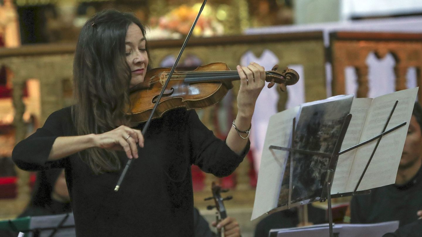 La violinista española Lina Tur Bonet. (EFE)