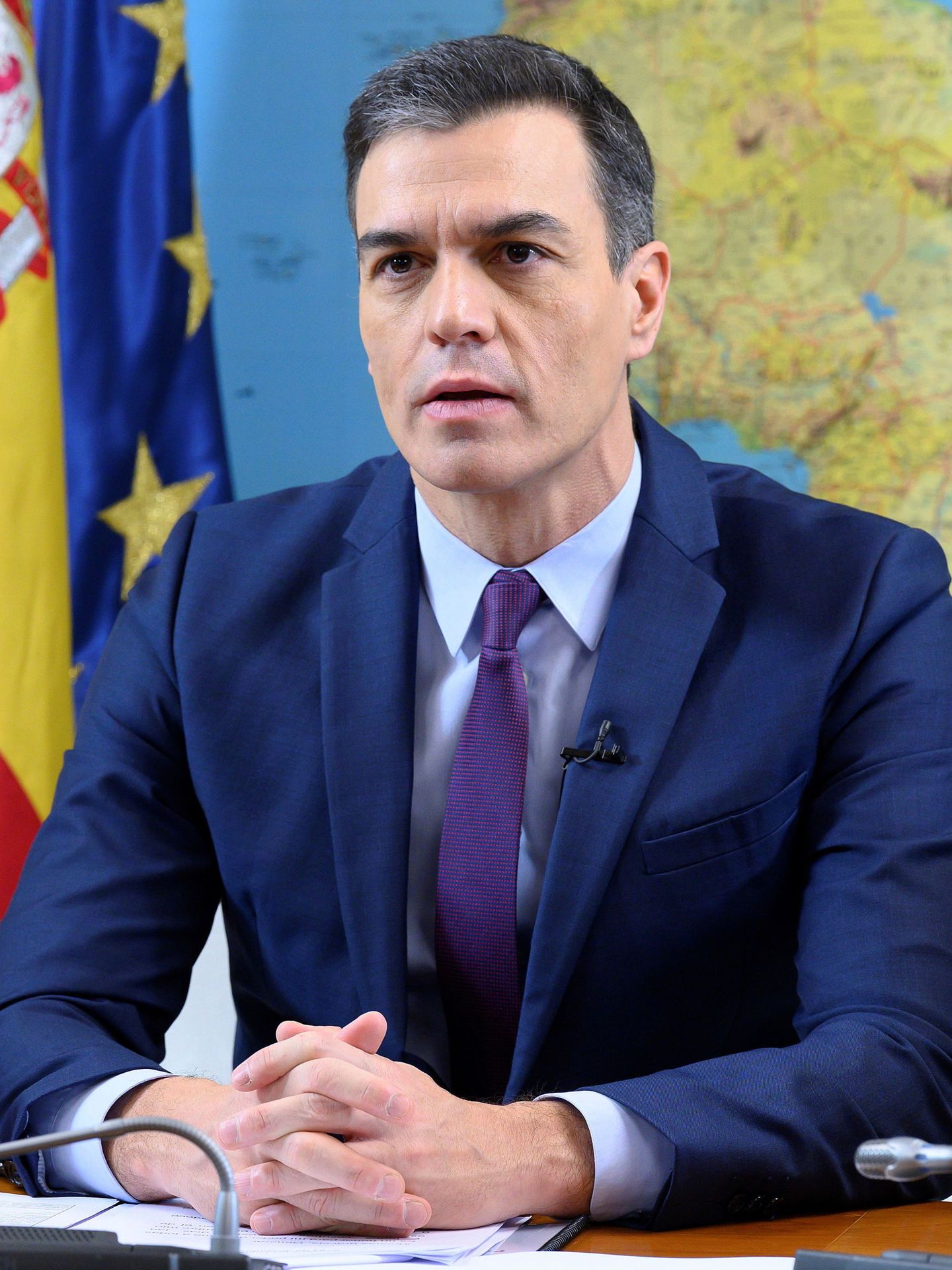 El presidente en funciones, Pedro Sánchez. (EFE)